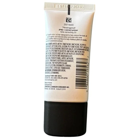 Neutrogena Prep + Correct Tone Correcting Primer 1oz Color Correcting - Picture 2 of 2